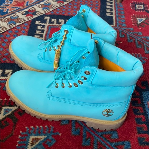 baby blue timberland boots